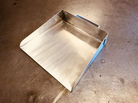 sheet metal dustpan plans|sheet metal dust pan.